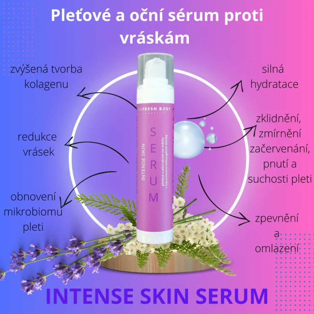 Pleťové a oční omlazující a posilující sérum 