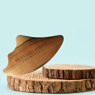 Dřevěná Gua sha 